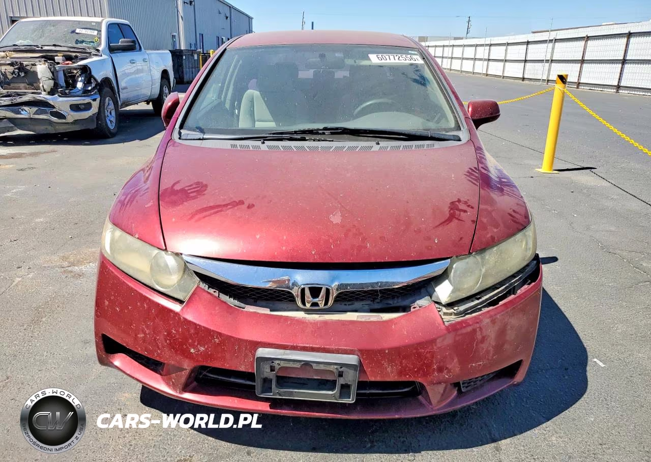 2010 Honda Civic Lx VIN:2HGFA1F59AH587698 - 5