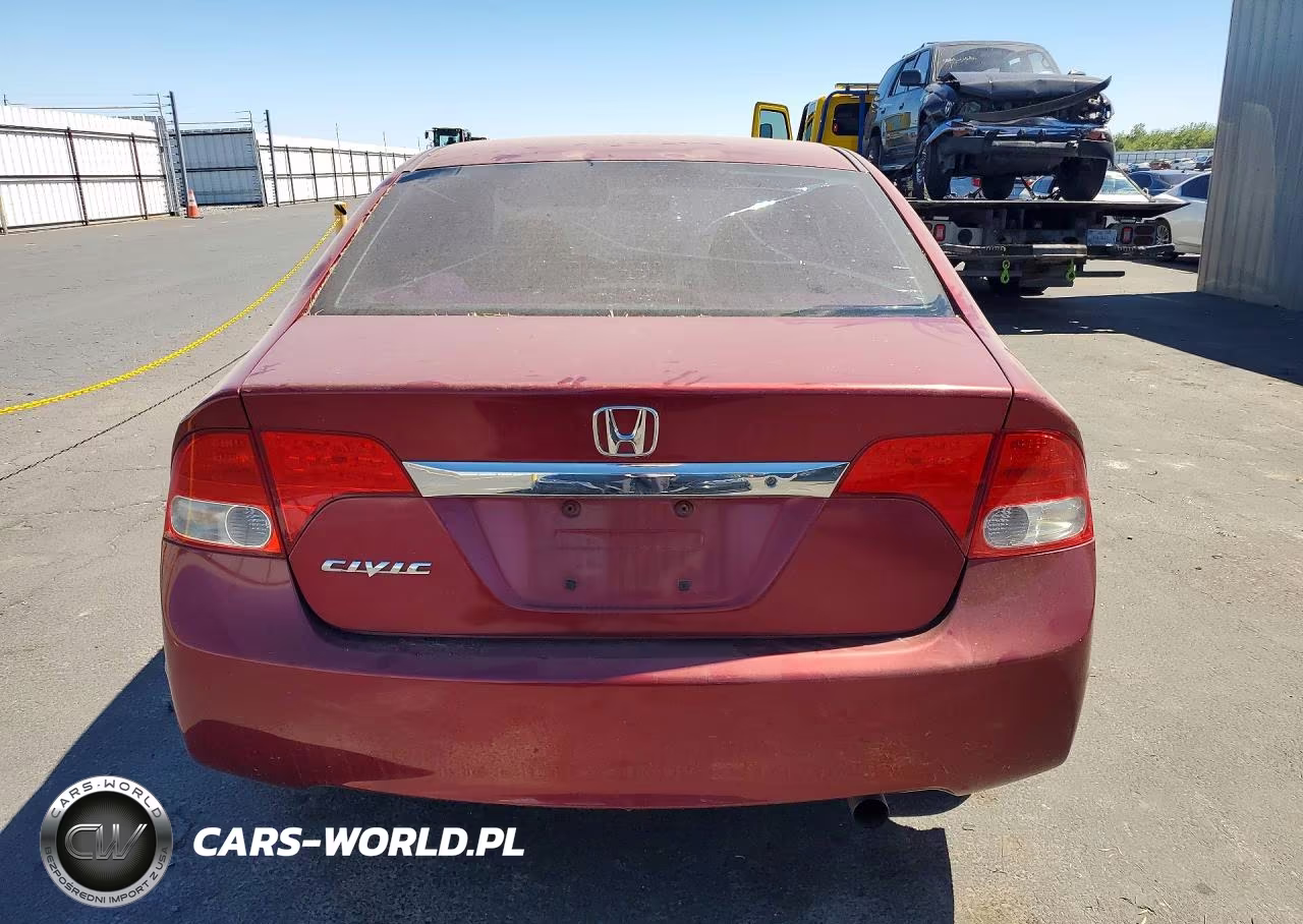 2010 Honda Civic Lx VIN:2HGFA1F59AH587698 - 6
