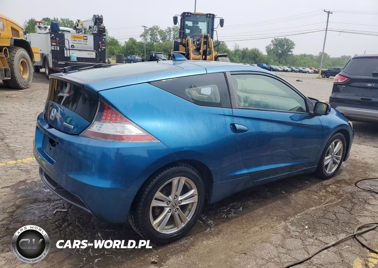 2012 Honda Cr-Z Ex VIN:JHMZF1D67CS005052 - 3