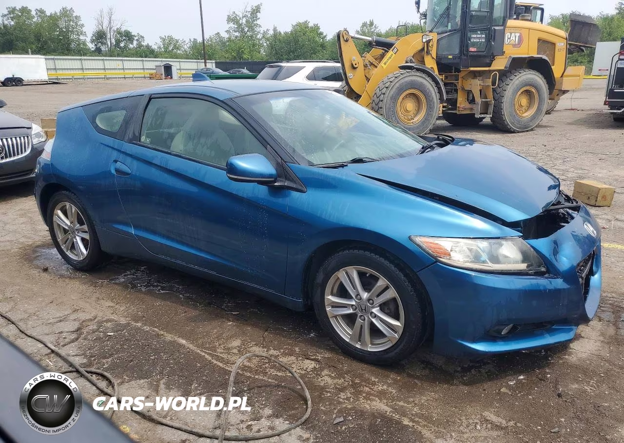 2012 Honda Cr-Z Ex VIN:JHMZF1D67CS005052 - 4