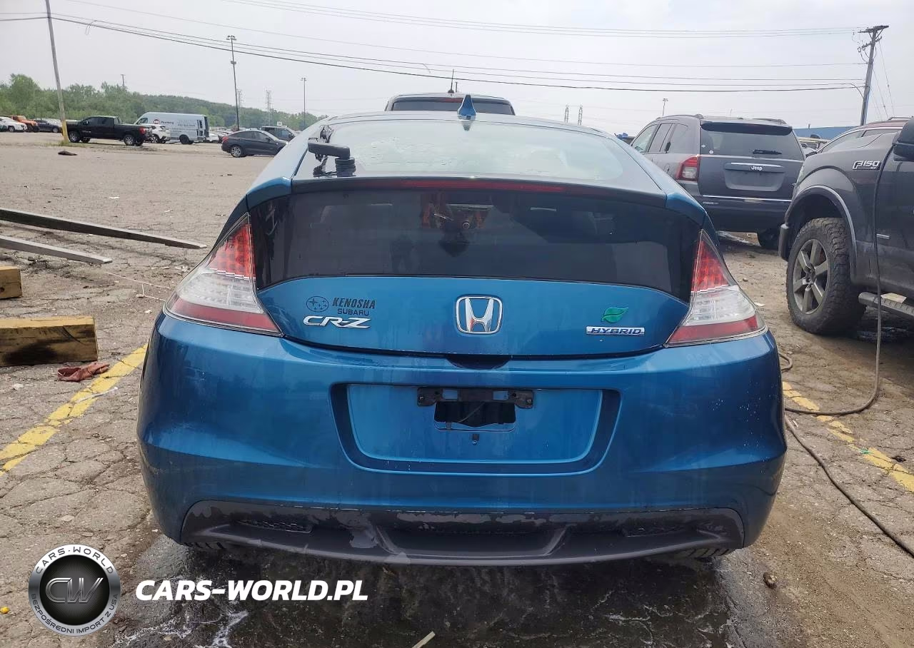 2012 Honda Cr-Z Ex VIN:JHMZF1D67CS005052 - 6