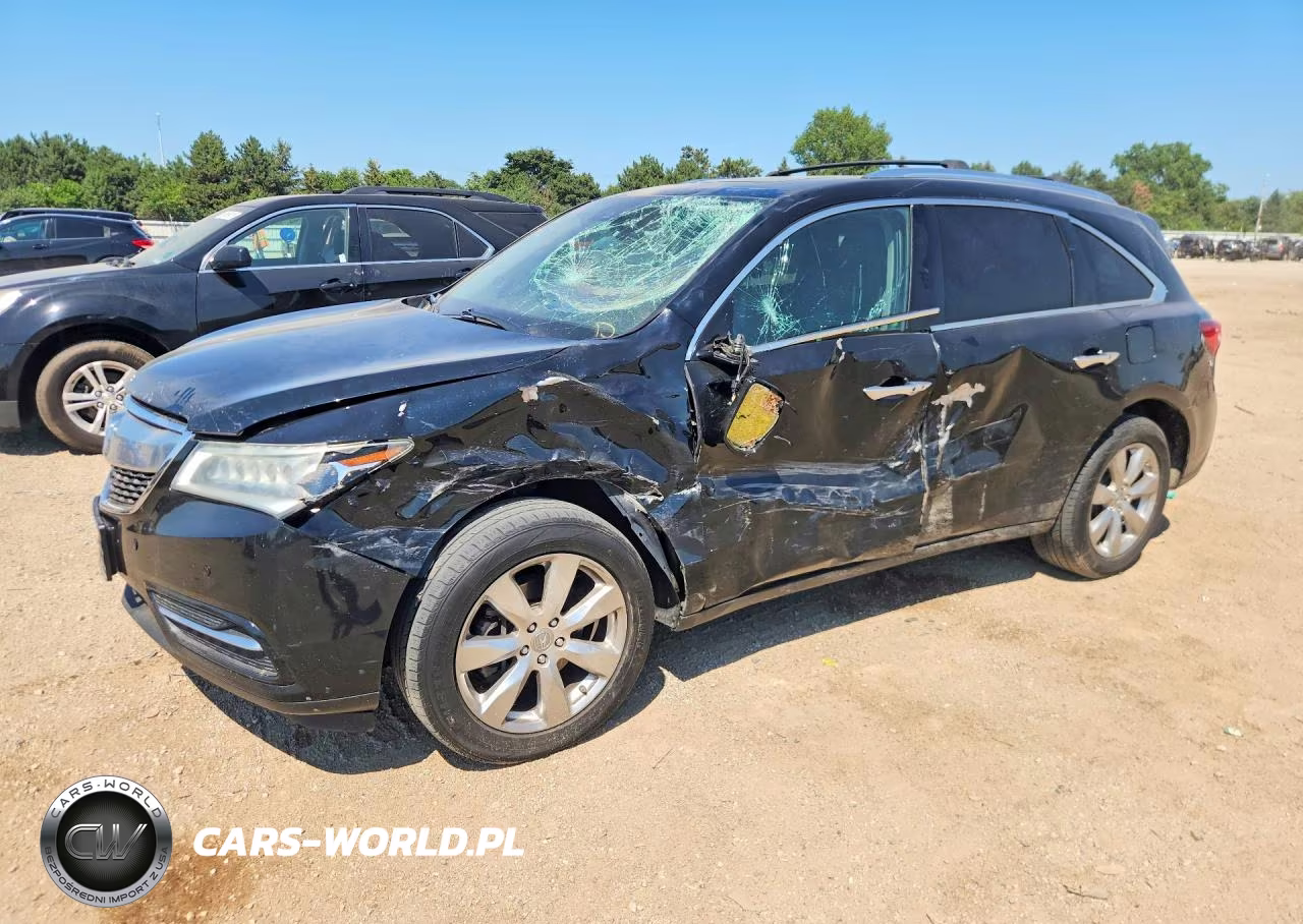 2016 Acura Mdx Advance VIN:5FRYD4H97GB050292 - 1
