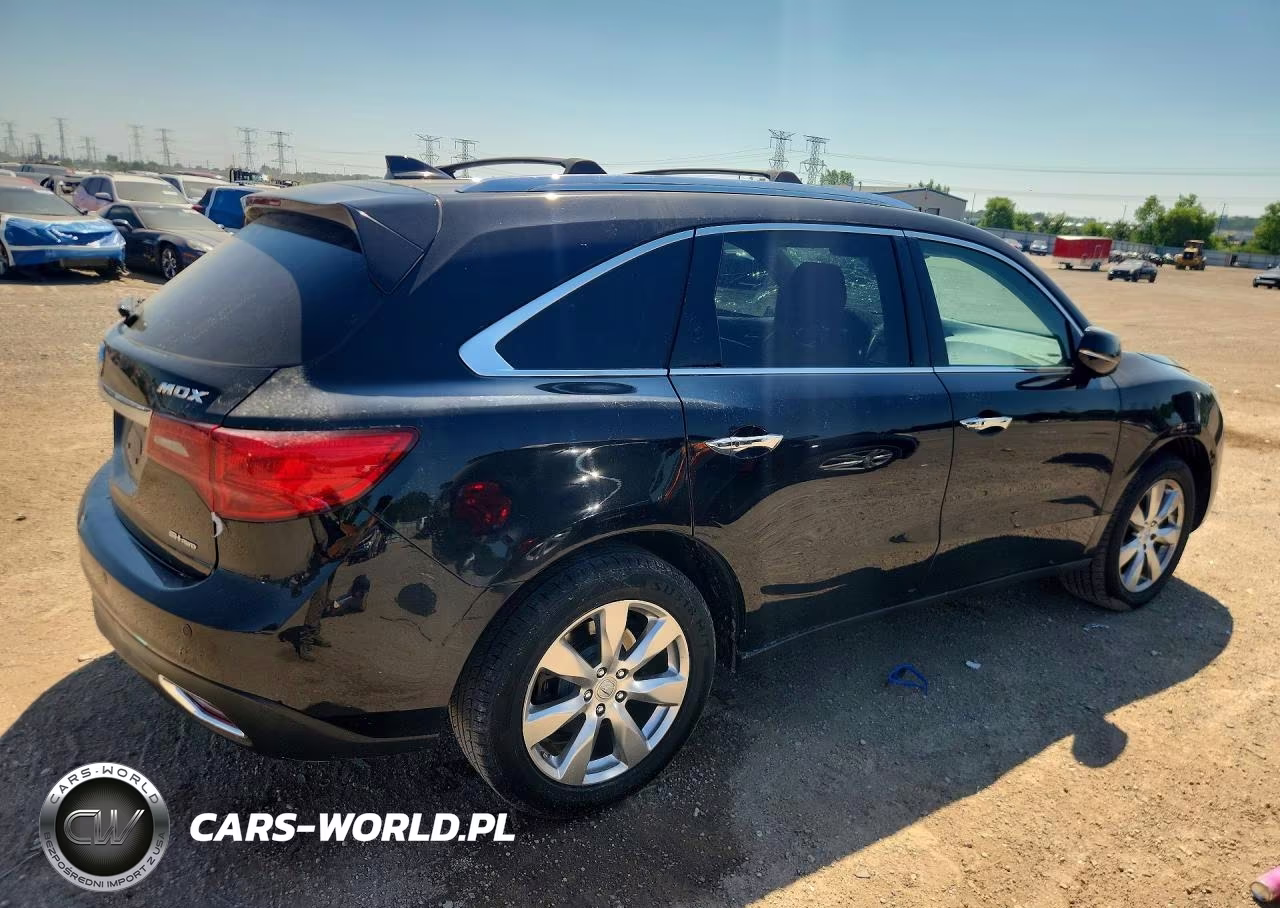 2016 Acura Mdx Advance VIN:5FRYD4H97GB050292 - 3