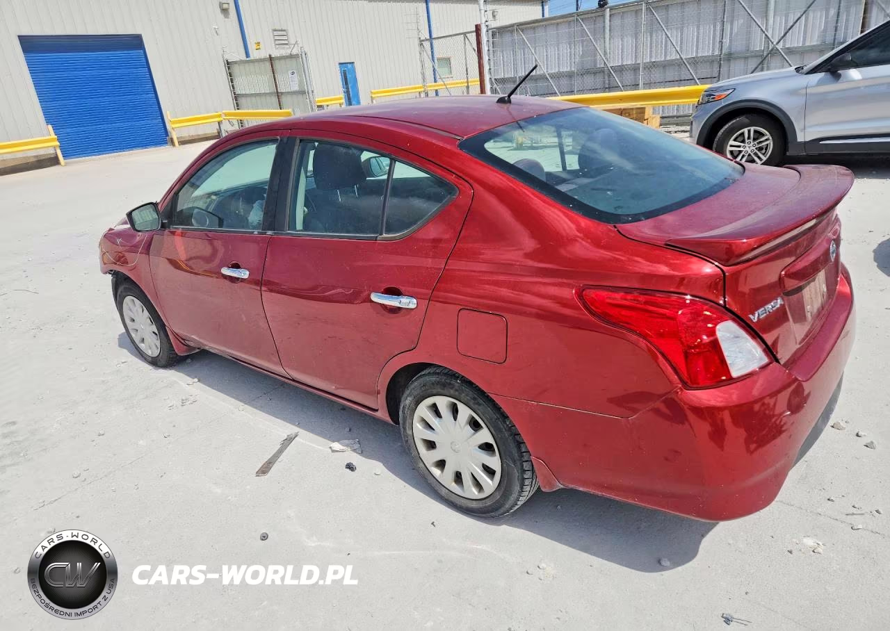 2017 Nissan Versa 1.6 Sv VIN:3N1CN7AP8HL898593 - 2