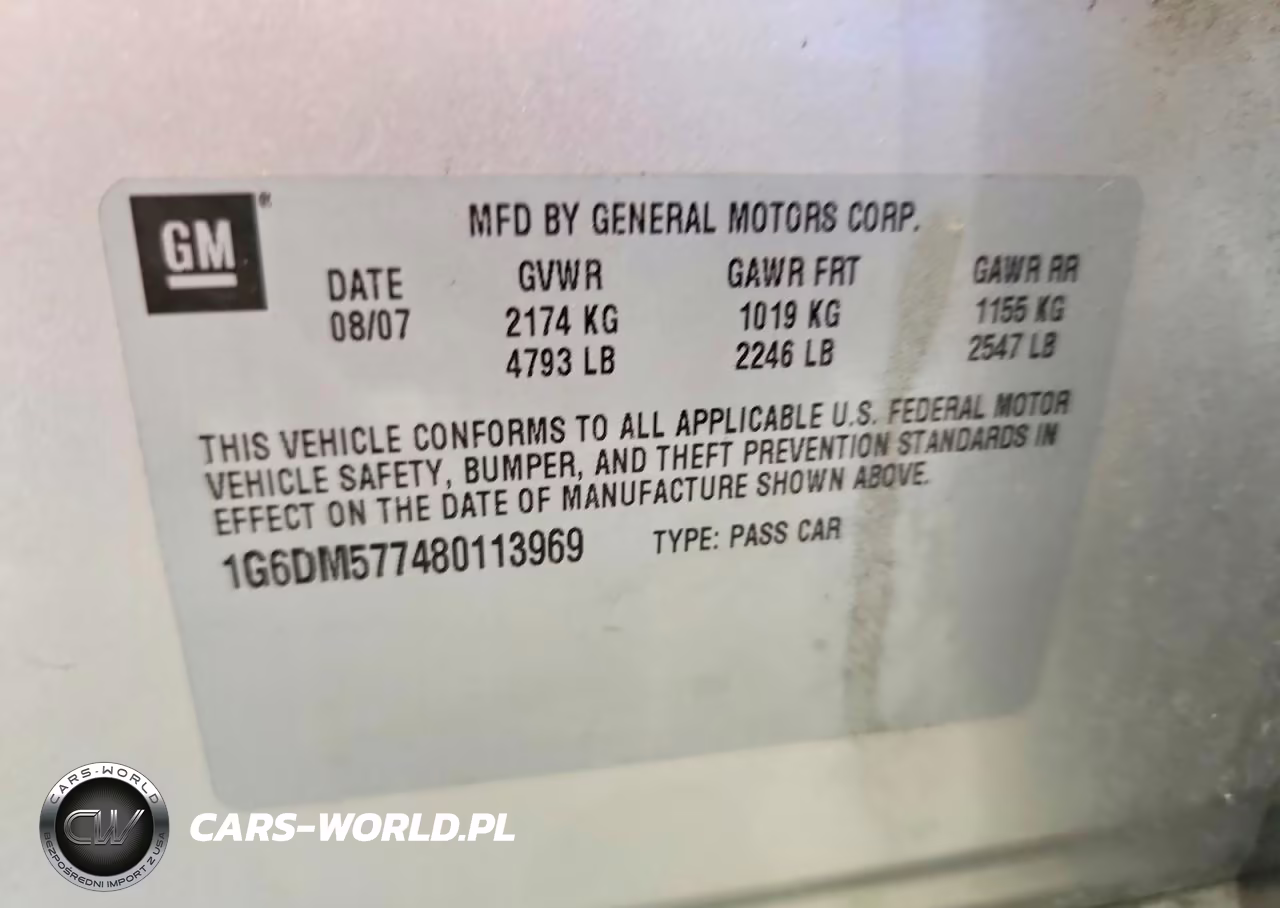 2008 Cadillac Cts VIN:1G6DM577480113969 - 12