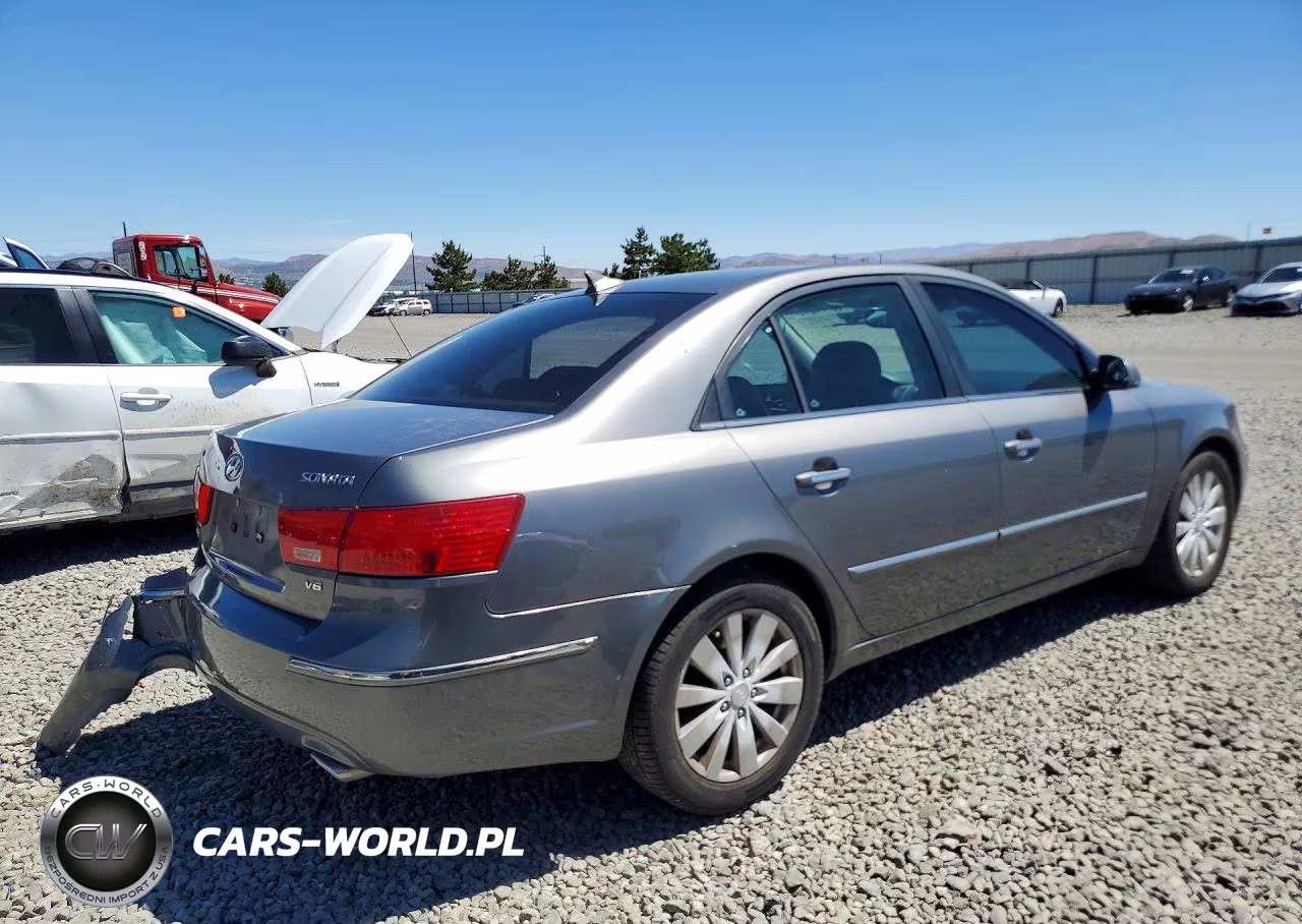 2009 Hyundai Sonata Limited V6 VIN:5NPEU46F39H448715 - 3