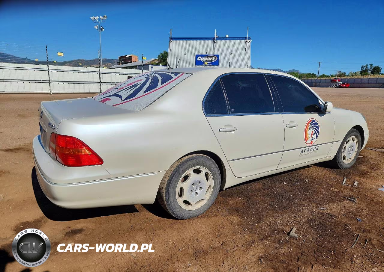 2001 Lexus Ls 430 VIN:JTHBN30F310045479 - 3