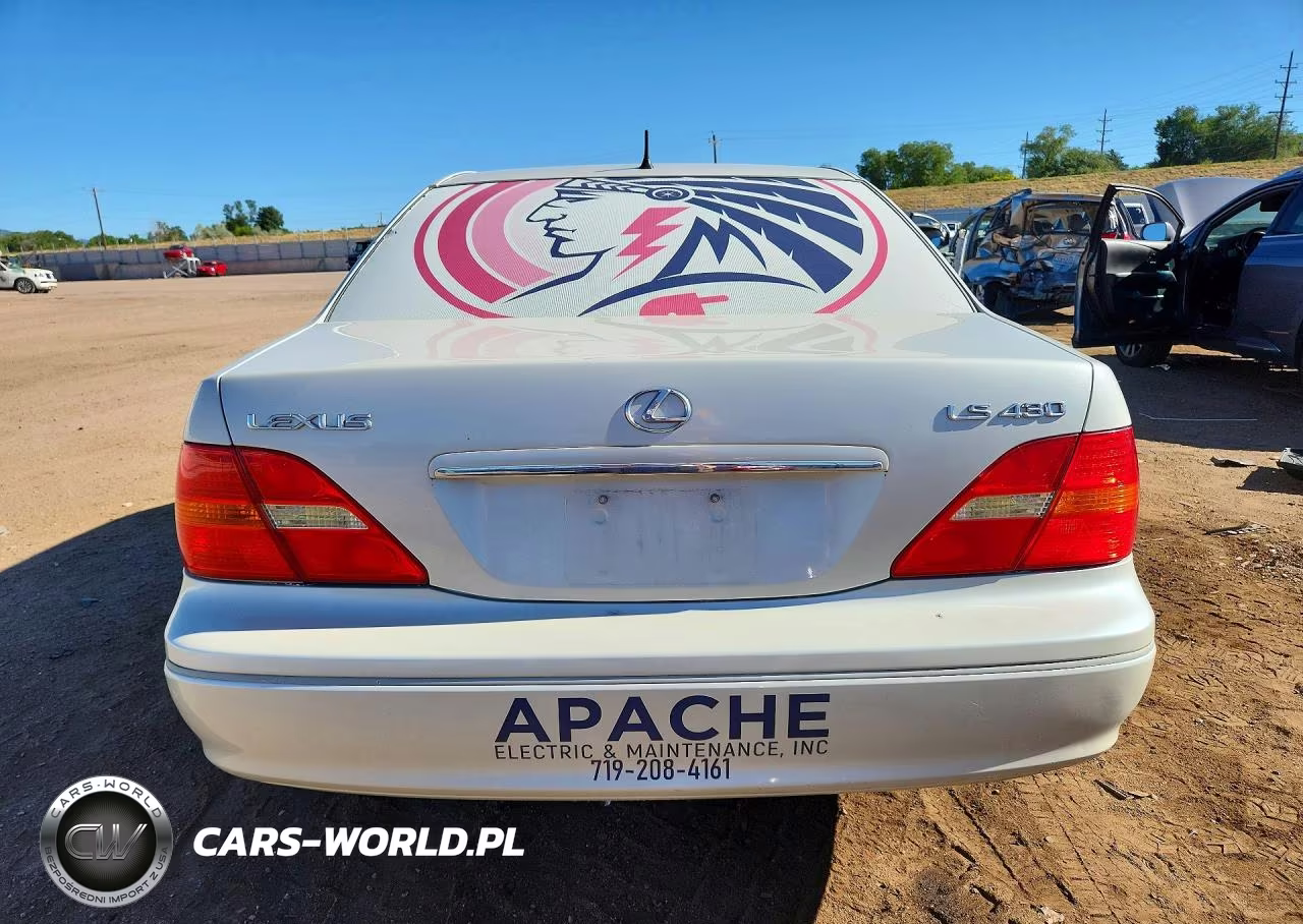 2001 Lexus Ls 430 VIN:JTHBN30F310045479 - 6