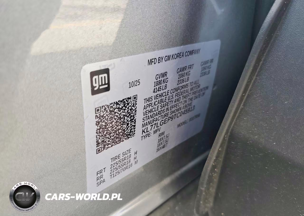 2026 Chevrolet Trax 1Rs VIN:KL77LGEP9TC045913 - 14