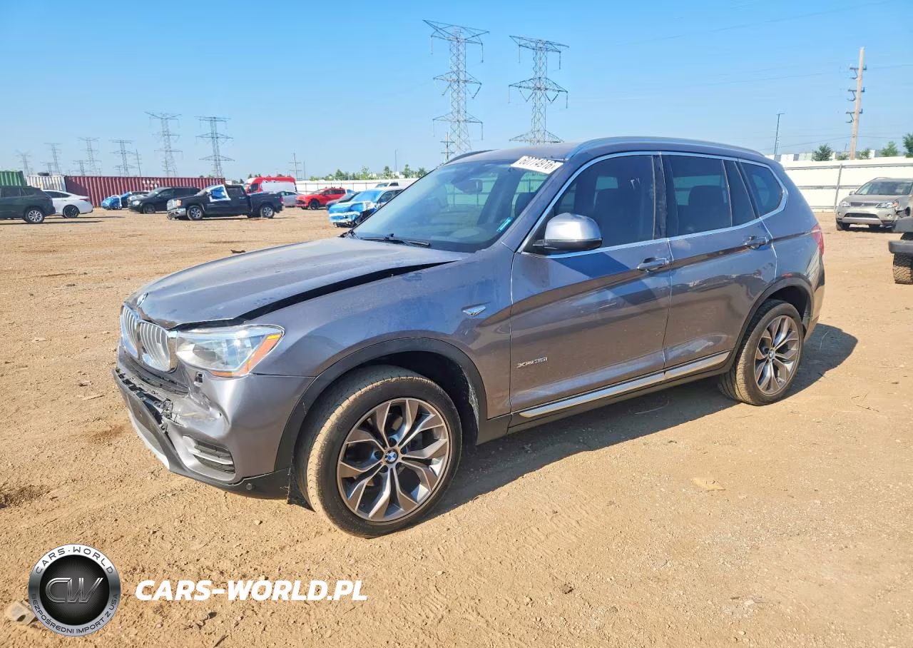 2017 BMW X3 xDrive35I VIN:5UXWX7C52H0U41693 - 1