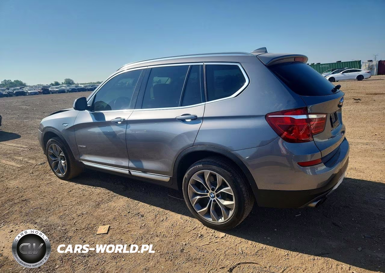 2017 BMW X3 xDrive35I VIN:5UXWX7C52H0U41693 - 2