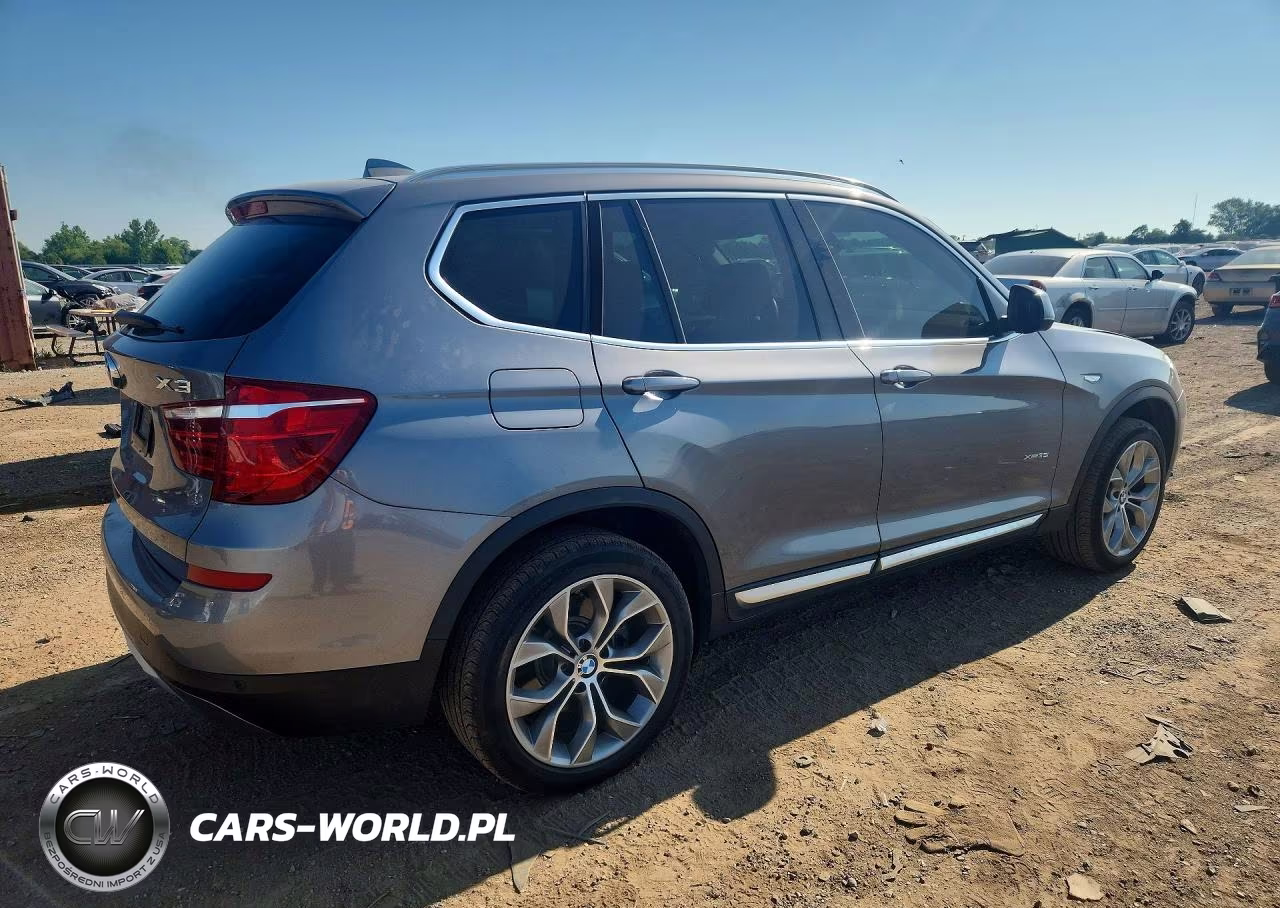 2017 BMW X3 xDrive35I VIN:5UXWX7C52H0U41693 - 3