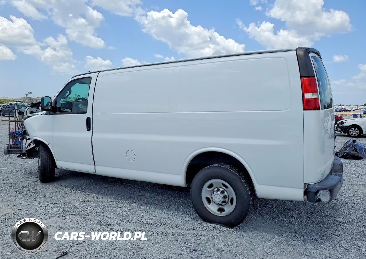 2019 Chevrolet Express 2500 Cargo Delivery Van VIN:1GCWGAFP1K1339718 - 2