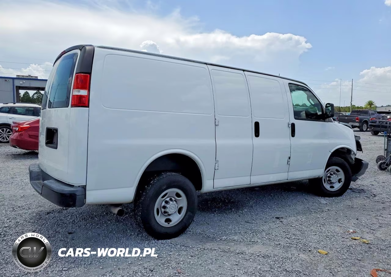 2019 Chevrolet Express 2500 Cargo Delivery Van VIN:1GCWGAFP1K1339718 - 3