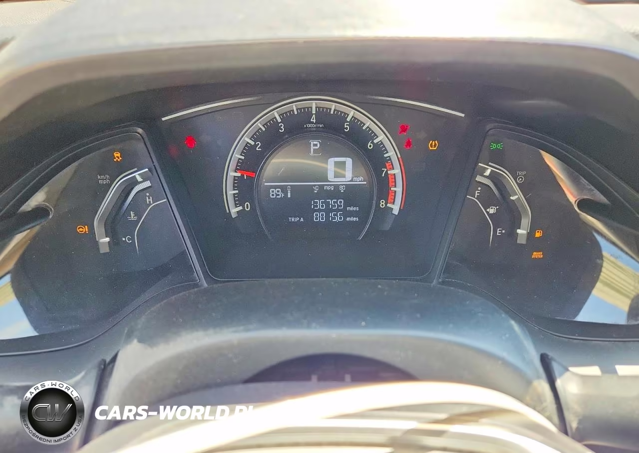 2016 Honda Civic Lx VIN:19XFC2F52GE243133 - 9