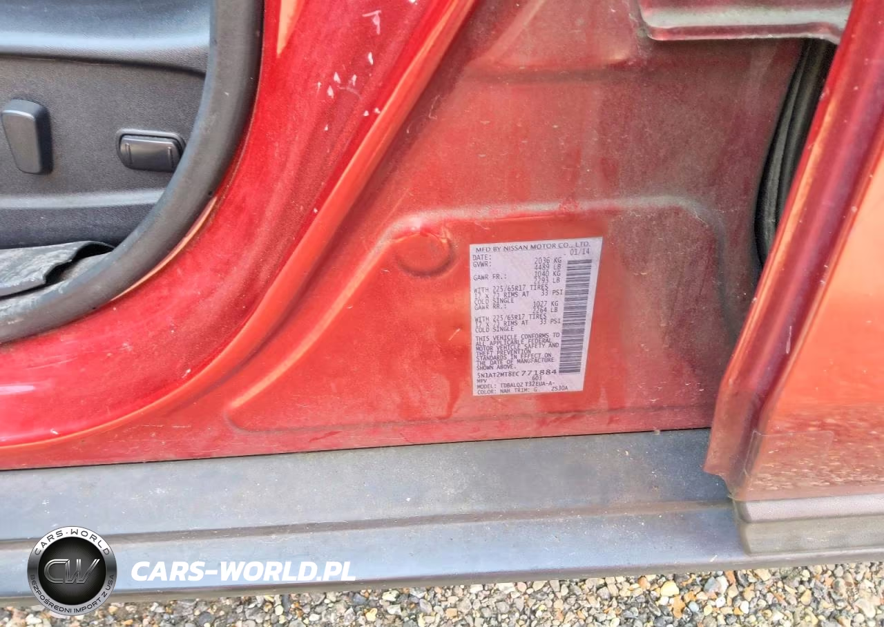 2014 Nissan Rogue Sv VIN:5N1AT2MT8EC771884 - 13