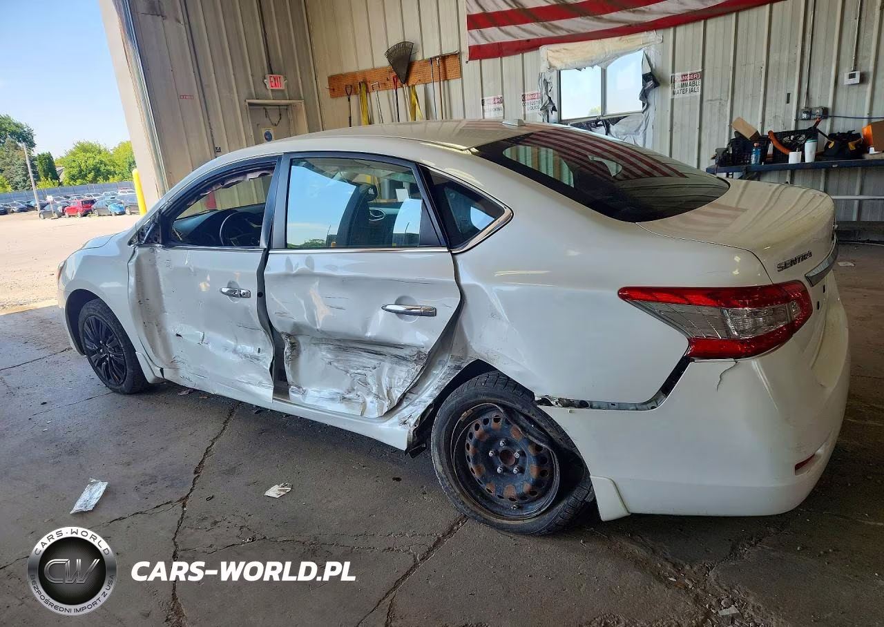2015 Nissan Sentra Sv VIN:3N1AB7AP7FL683977 - 2