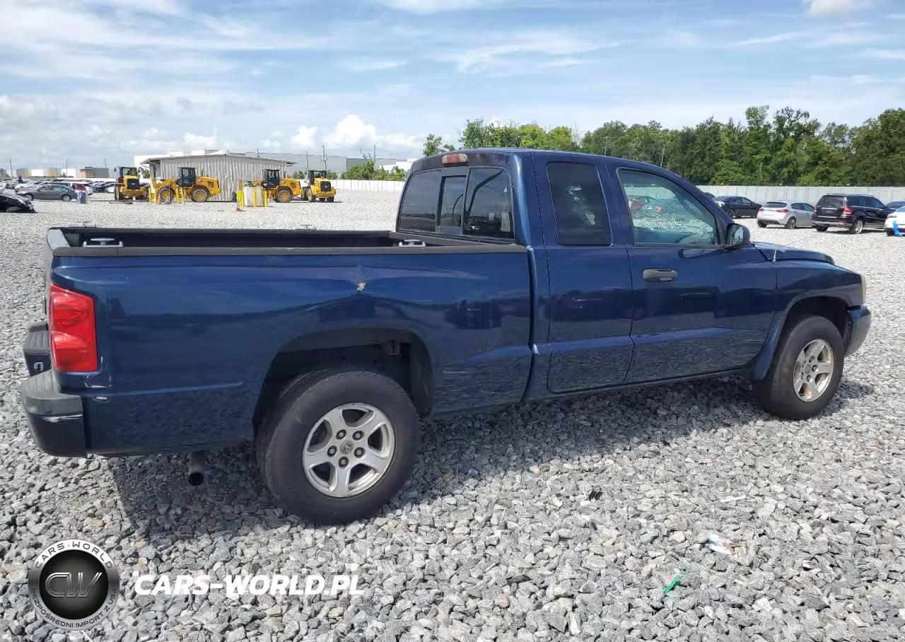 2007 Dodge Dakota Slt VIN:1D7HE42K57S123257 - 3