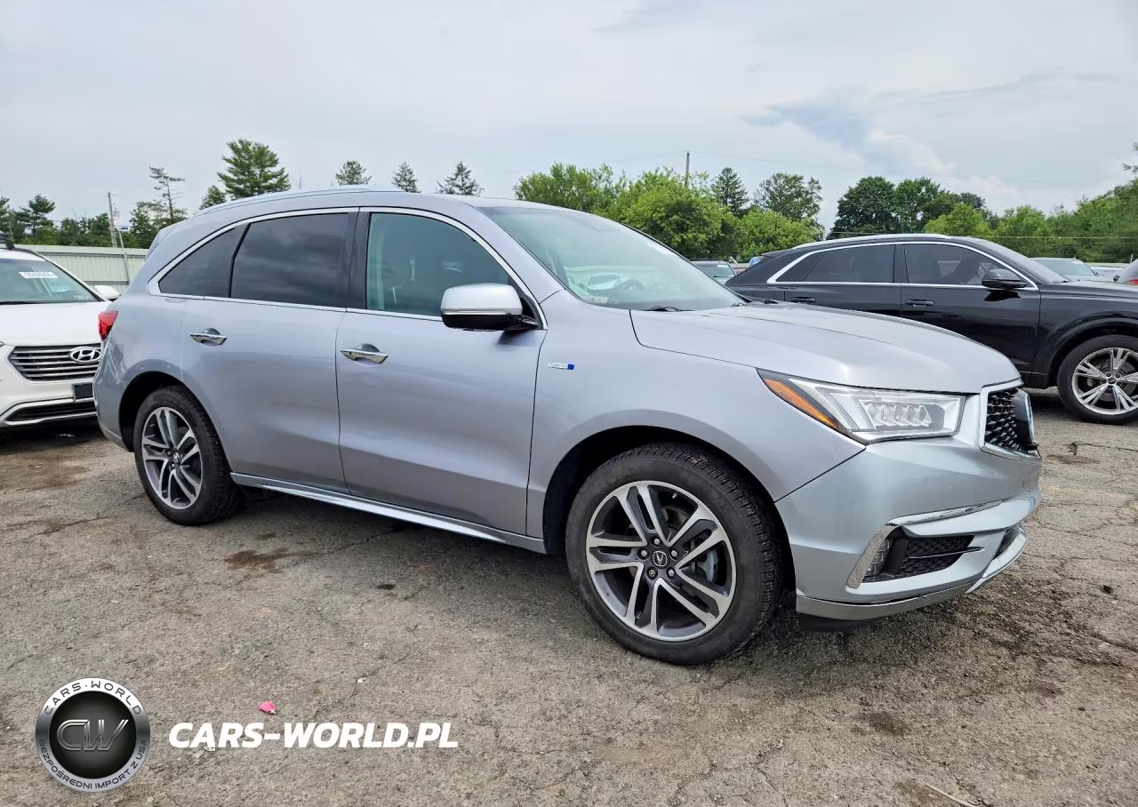 2017 Acura Mdx Sport Hybrid Advance VIN:5FRYD7H78HB002110 - 4