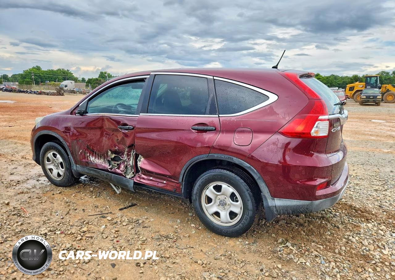 2015 Honda Cr-V Lx VIN:2HKRM3H3XFH516938 - 2