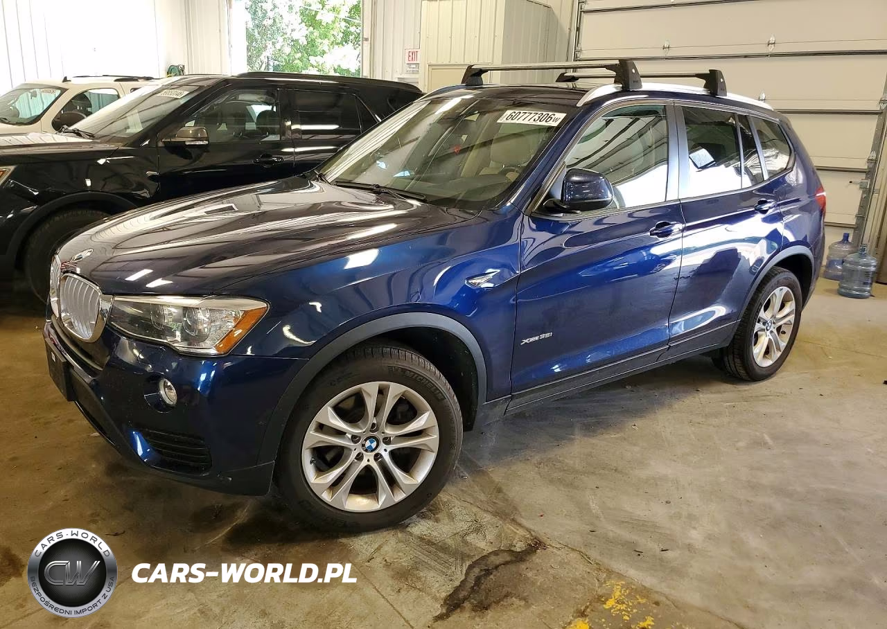 2017 BMW X3 xDrive35I – zdjęcie 1 z 13