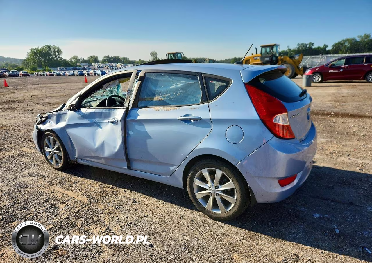 2012 Hyundai Accent Se VIN:KMHCU5AE3CU024682 - 2