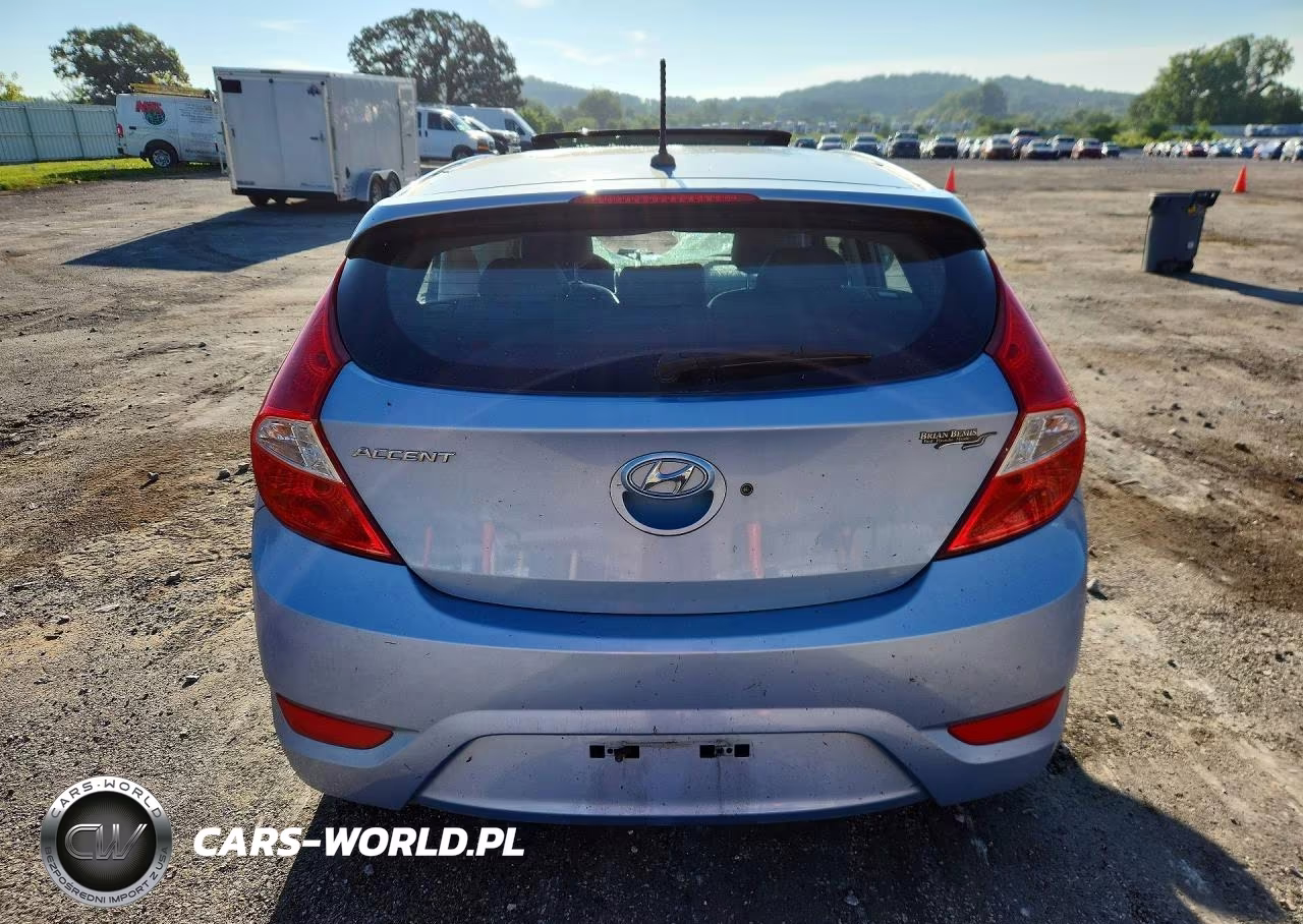 2012 Hyundai Accent Se VIN:KMHCU5AE3CU024682 - 6