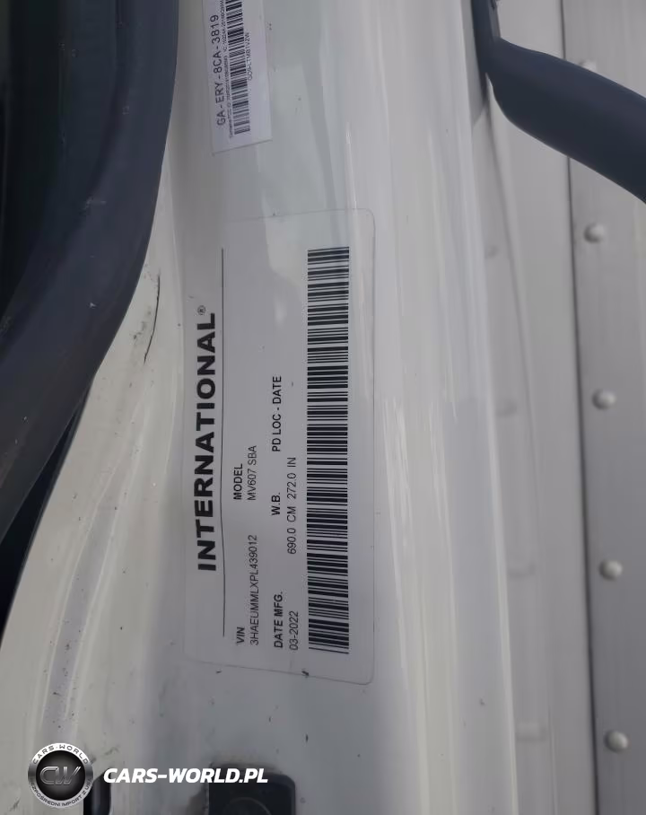 2023 International Mv607 Refrigerated Box Truck VIN:3HAEUMMLXPL439012 - 13