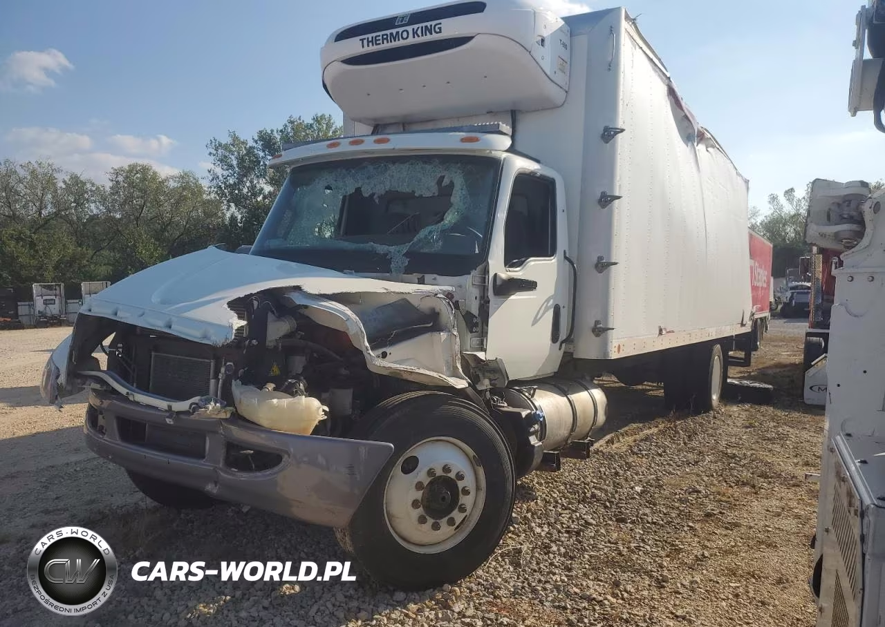 2023 International Mv607 Refrigerated Box Truck VIN:3HAEUMMLXPL439012 - 2