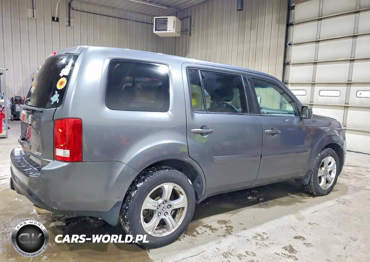 2012 Honda Pilot Exl VIN:5FNYF4H52CB077631 - 3