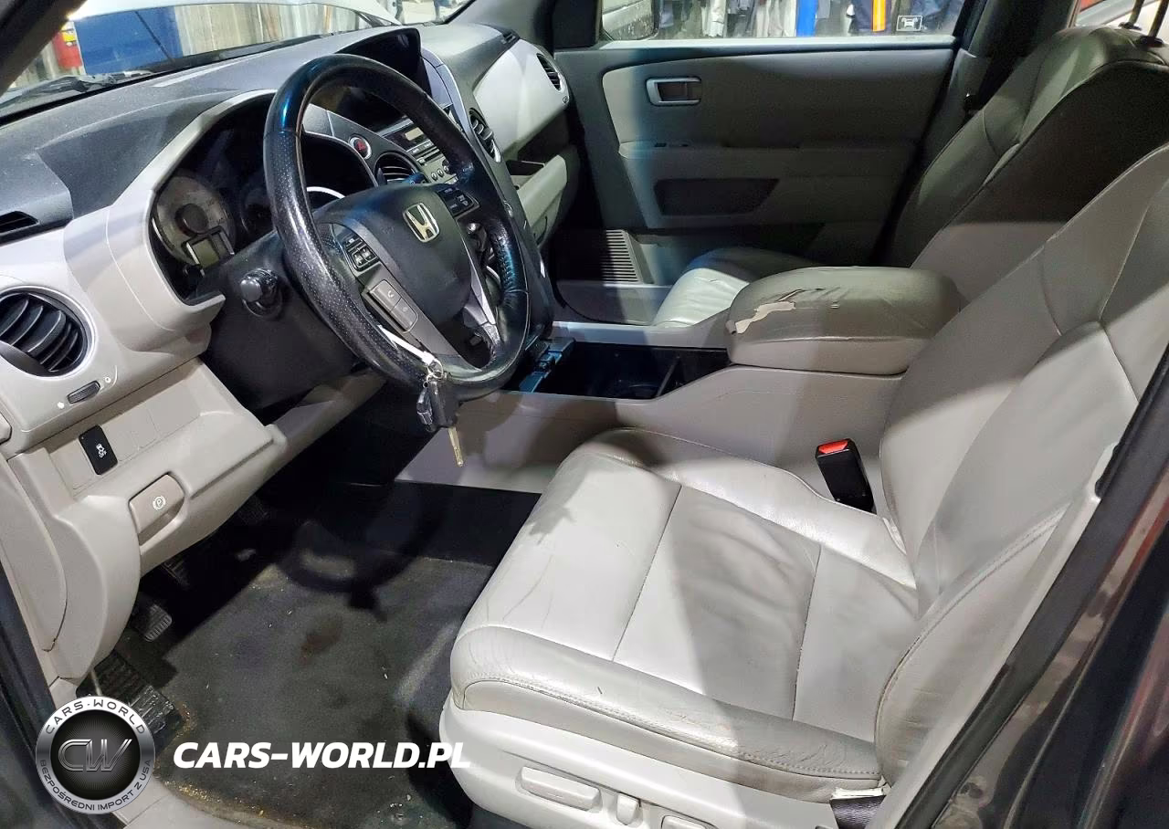 2012 Honda Pilot Exl VIN:5FNYF4H52CB077631 - 7