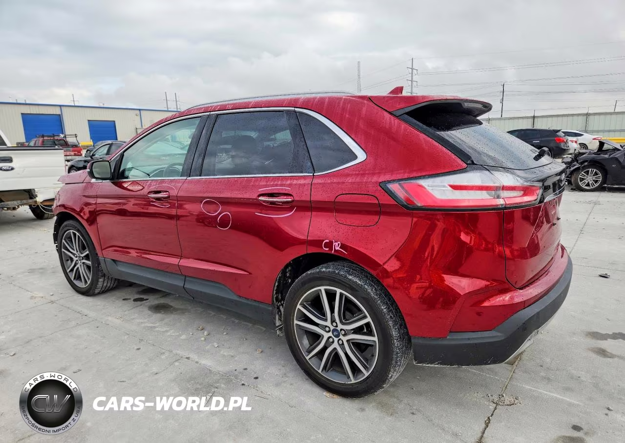 2019 Ford Edge Titanium VIN:2FMPK3K99KBB21385 - 2