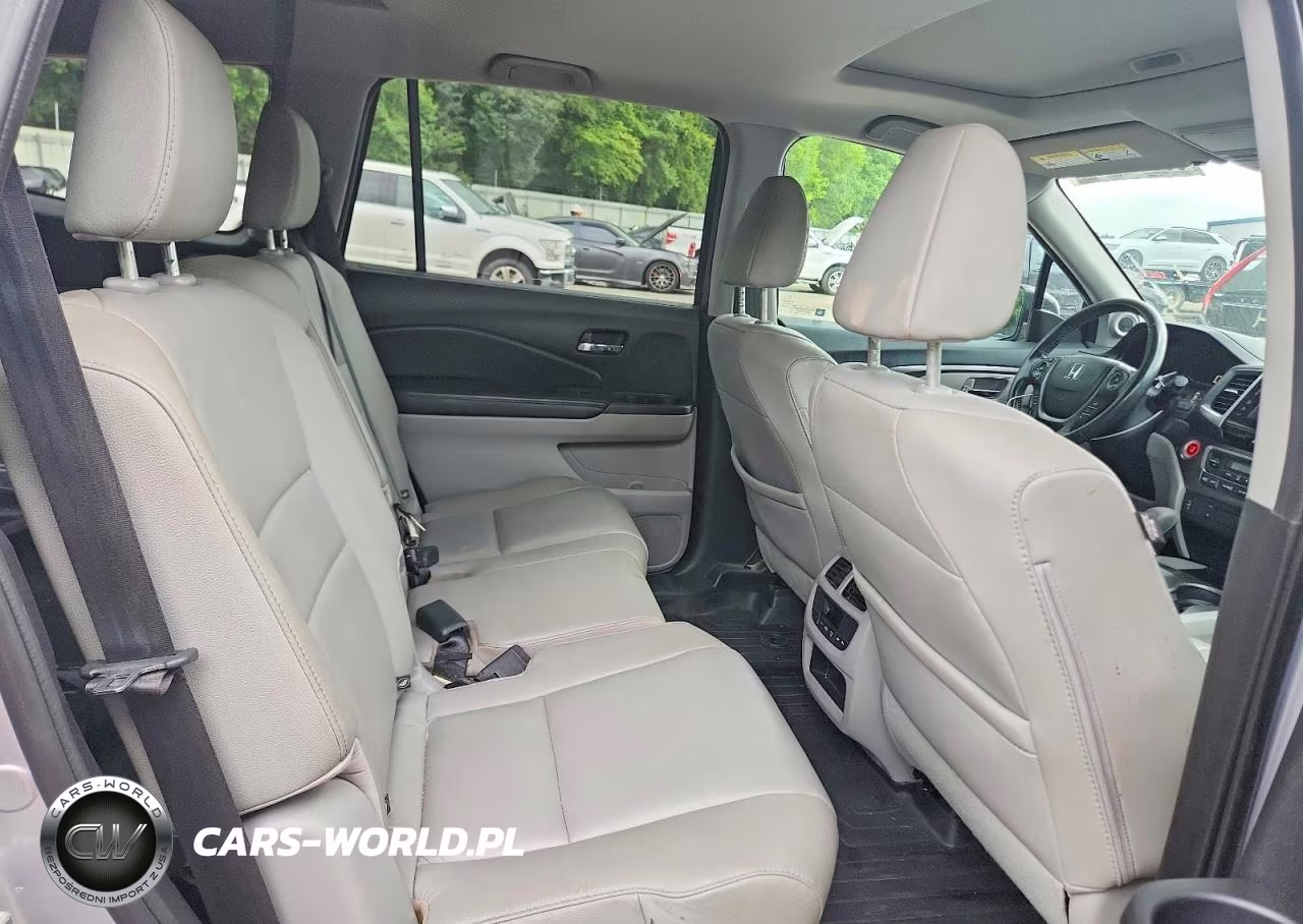 2017 Honda Pilot Exl VIN:5FNYF5H58HB040791 - 11