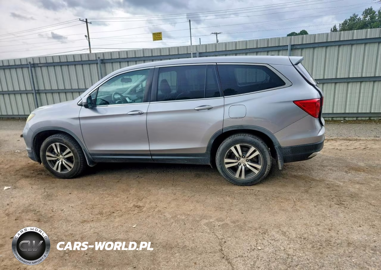 2017 Honda Pilot Exl VIN:5FNYF5H58HB040791 - 2