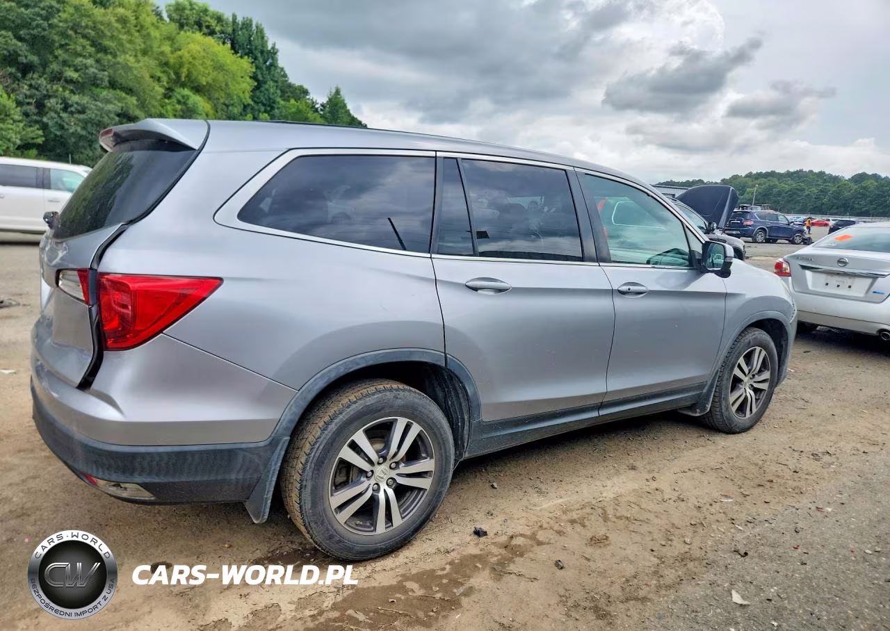 2017 Honda Pilot Exl VIN:5FNYF5H58HB040791 - 3
