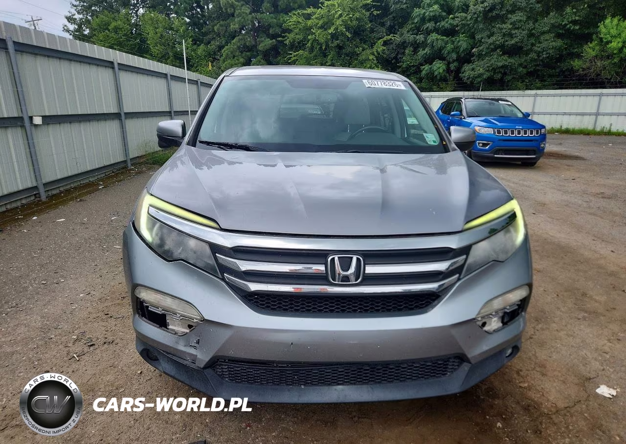 2017 Honda Pilot Exl VIN:5FNYF5H58HB040791 - 5