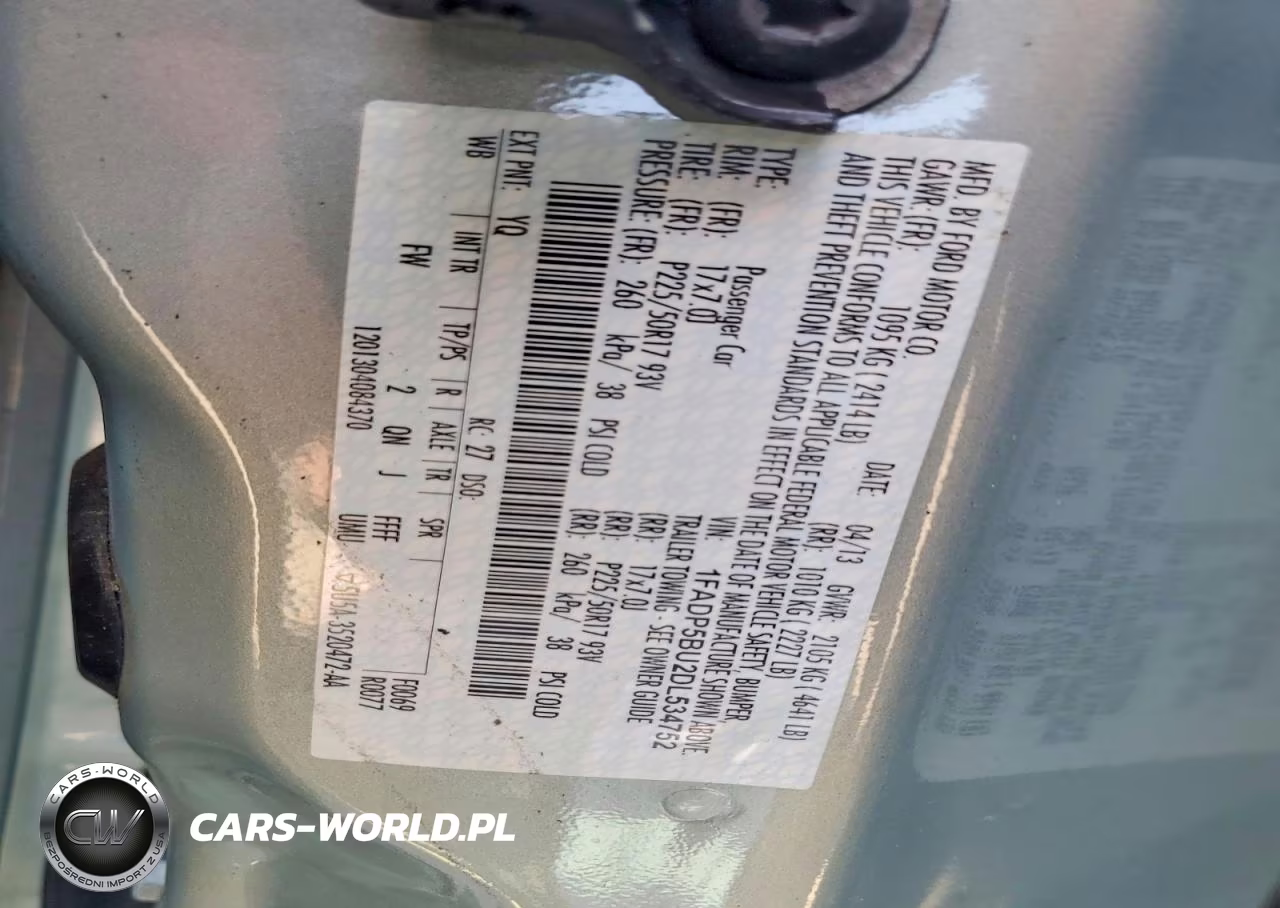 2013 Ford C-Max Sel VIN:1FADP5BU2DL534752 - 12