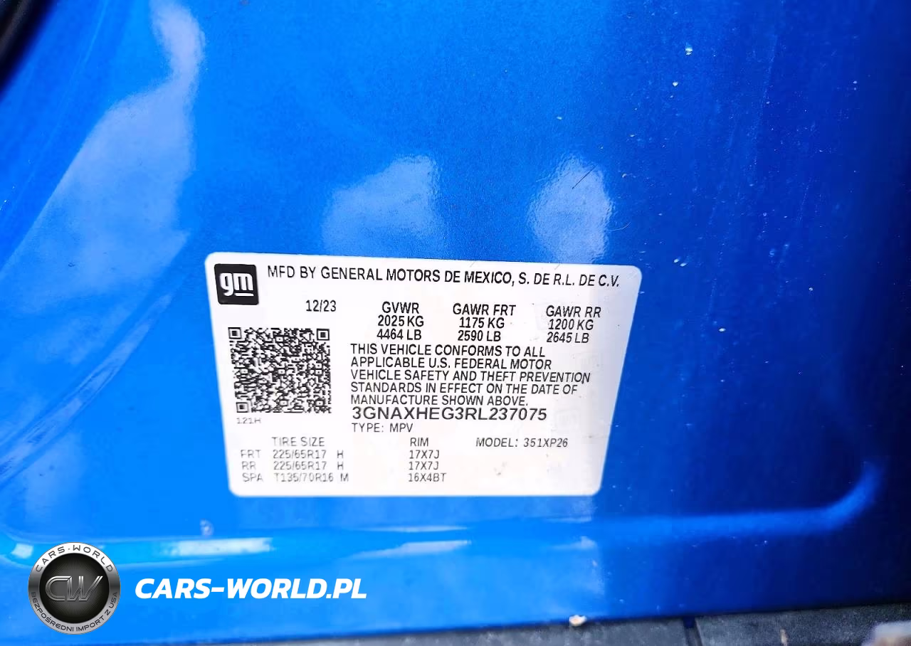 2024 Chevrolet Equinox Ls VIN:3GNAXHEG3RL237075 - 12