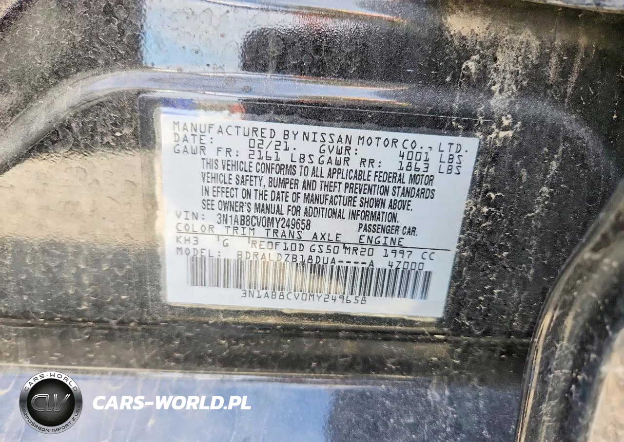 2021 Nissan Sentra Sv VIN:3N1AB8CV0MY249658 - 12