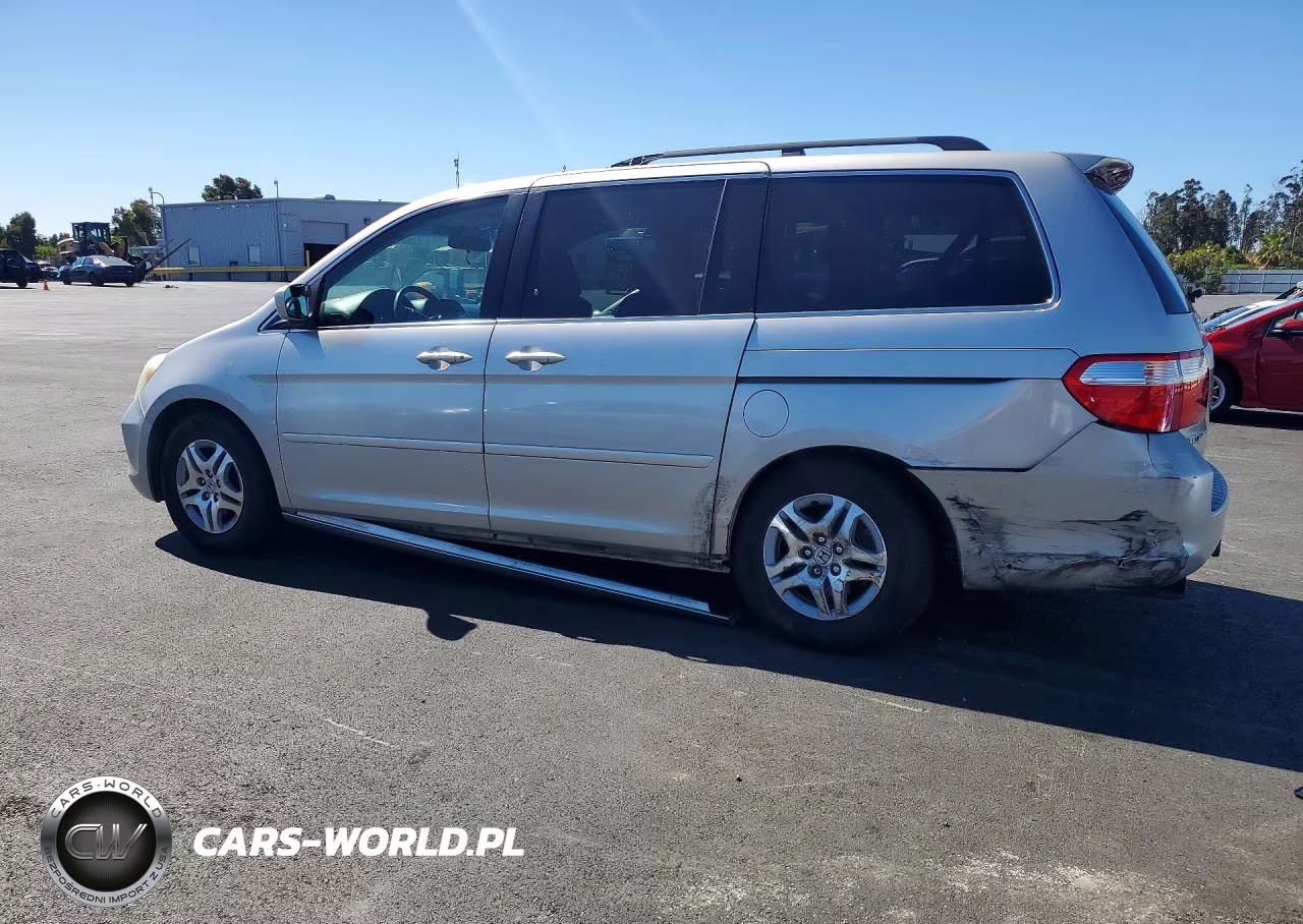 2006 Honda Odyssey Exl VIN:5FNRL38726B009794 - 2