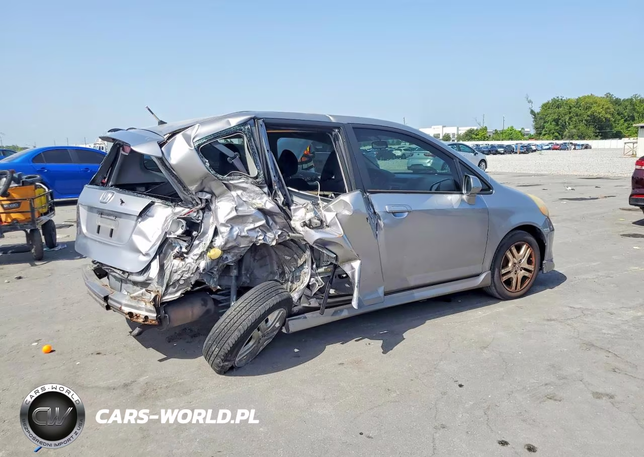2007 Honda Fit S VIN:JHMGD38657S022232 - 3