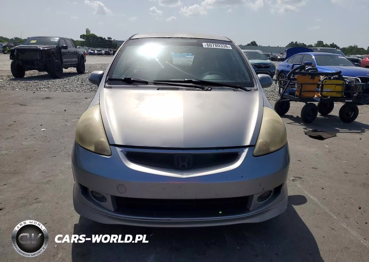 2007 Honda Fit S VIN:JHMGD38657S022232 - 5