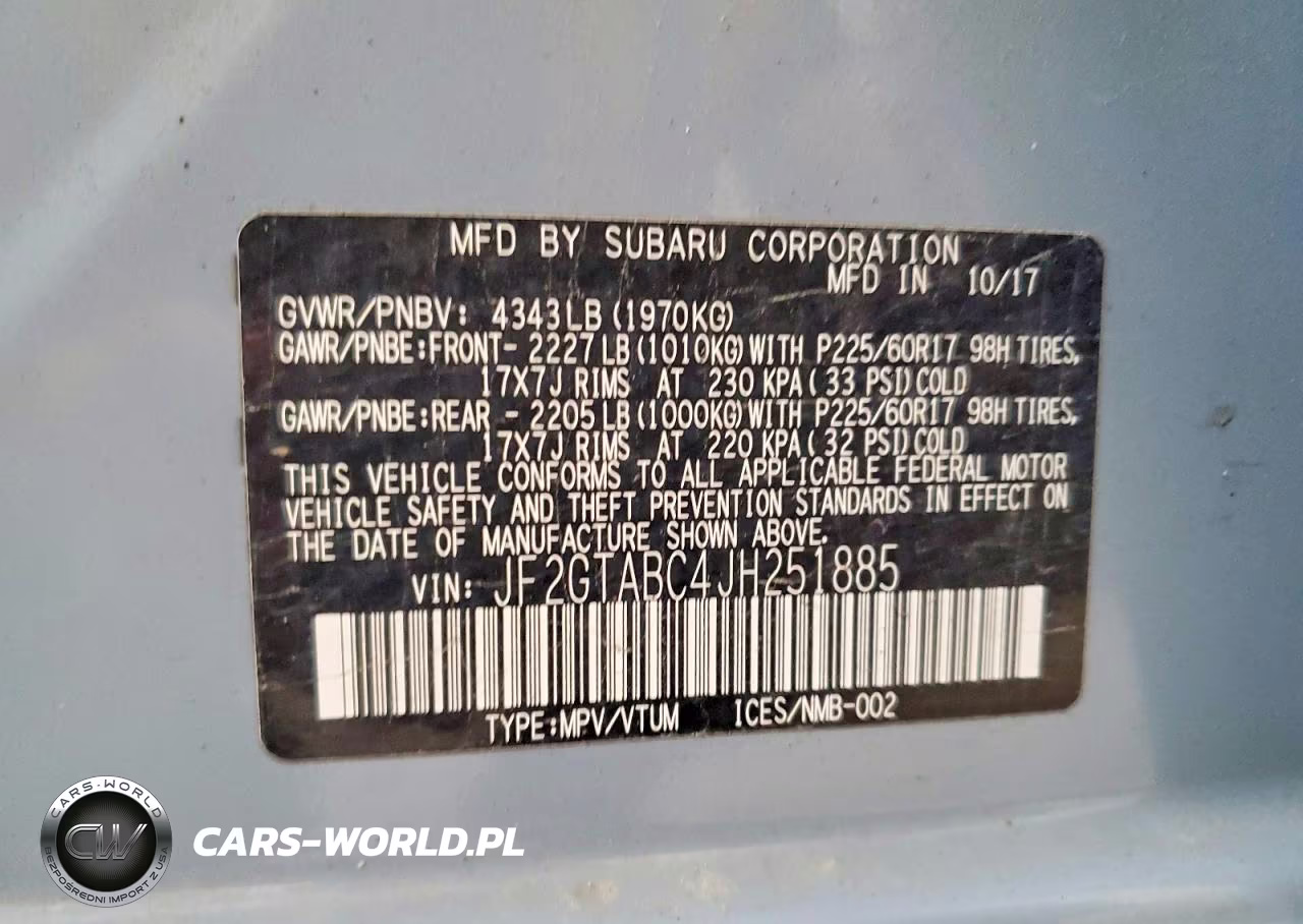 2018 Subaru Crosstrek Premium VIN:JF2GTABC4JH251885 - 14