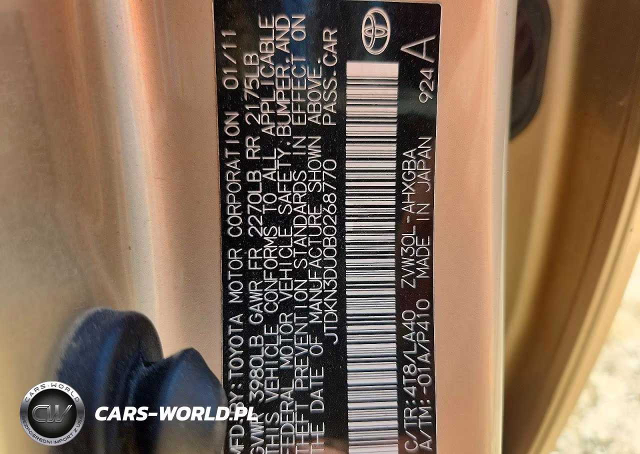 2011 Toyota Prius Four VIN:JTDKN3DU0B0268770 - 12