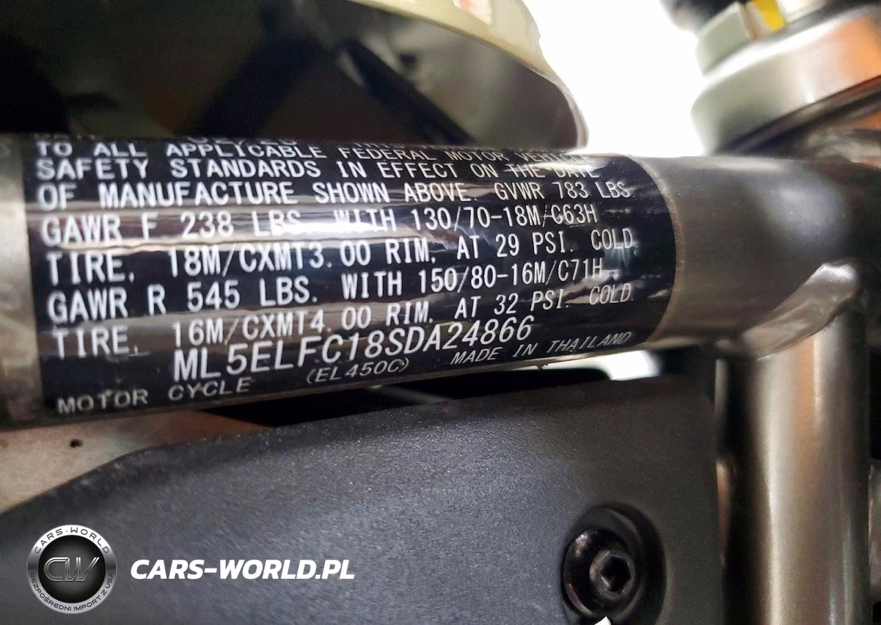 2025 Kawasaki El450 C VIN:ML5ELFC18SDA24866 - 9
