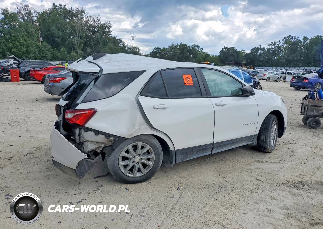2020 Chevrolet Equinox Ls VIN:3GNAXHEV8LS577348 - 3