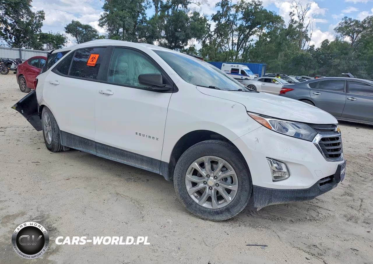2020 Chevrolet Equinox Ls VIN:3GNAXHEV8LS577348 - 4