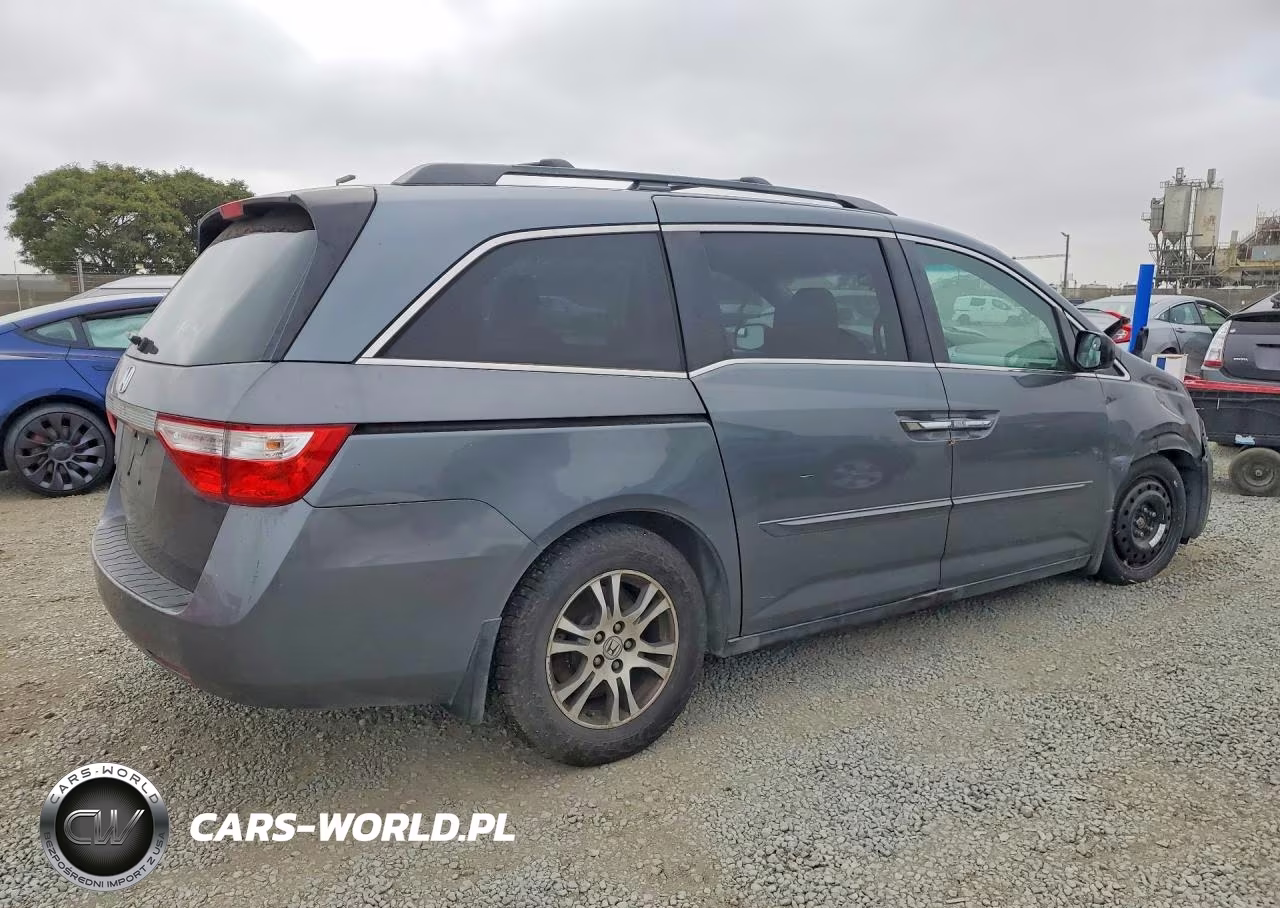 2011 Honda Odyssey Ex VIN:5FNRL5H4XBB010199 - 3