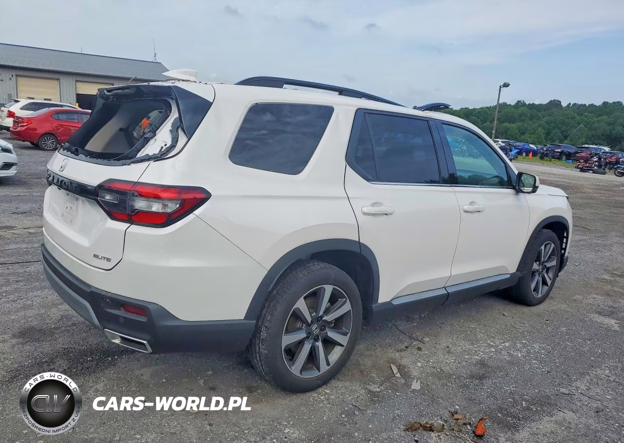 2025 Honda Pilot Elite VIN:5FNYG1H80SB038640 - 3