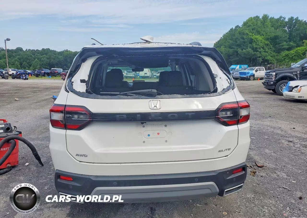 2025 Honda Pilot Elite VIN:5FNYG1H80SB038640 - 6